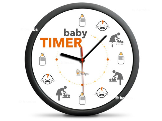 Novorodenecké nástenné hodiny